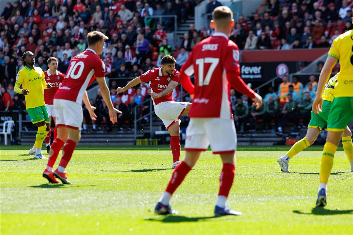 فيديو | تسديدة قوية.. سام مرسي يسجل هدف بريستول سيتي الأول أمام نورويتش