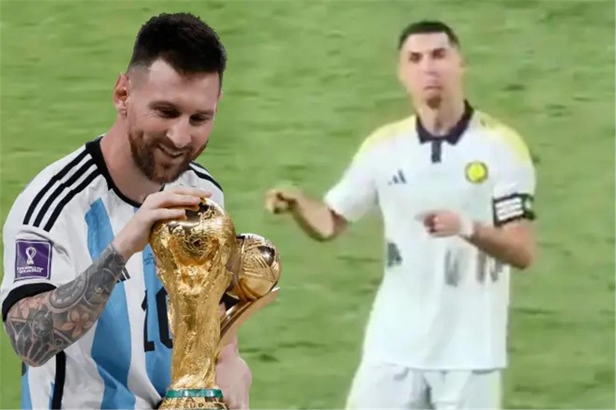 فيديو | بسبب ميسي.. تصرف غير لائق من كريستيانو رونالدو في مباراة الشباب