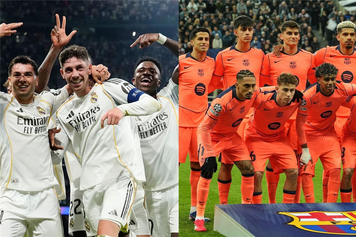 معلق مباراة الكلاسيكو اليوم بين برشلونة وريال مدريد في الدوري الإسباني