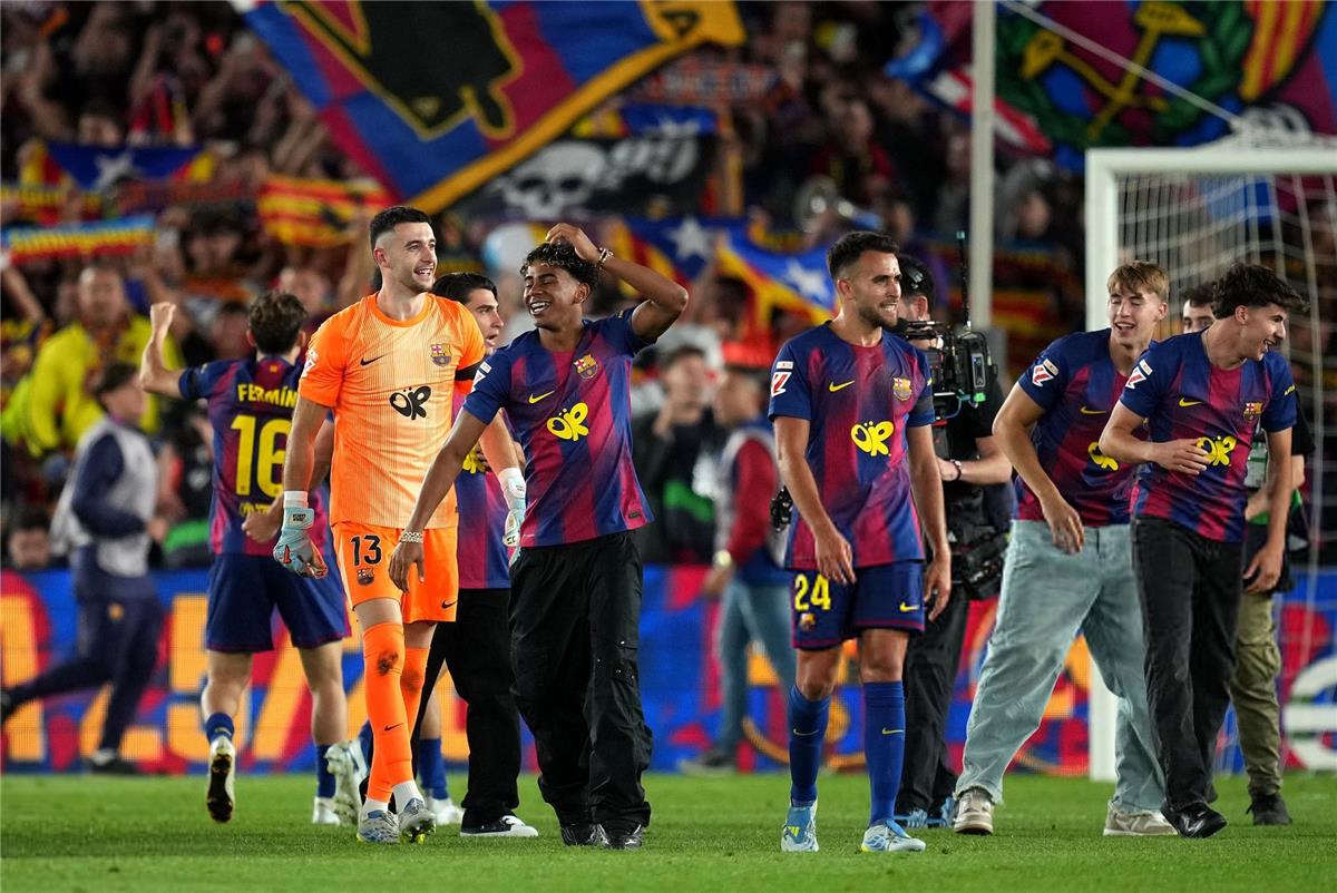 تيباس يوجه رسالة إلى برشلونة بعد تتويجه بلقب الدوري الإسباني أمام ريال مدريد