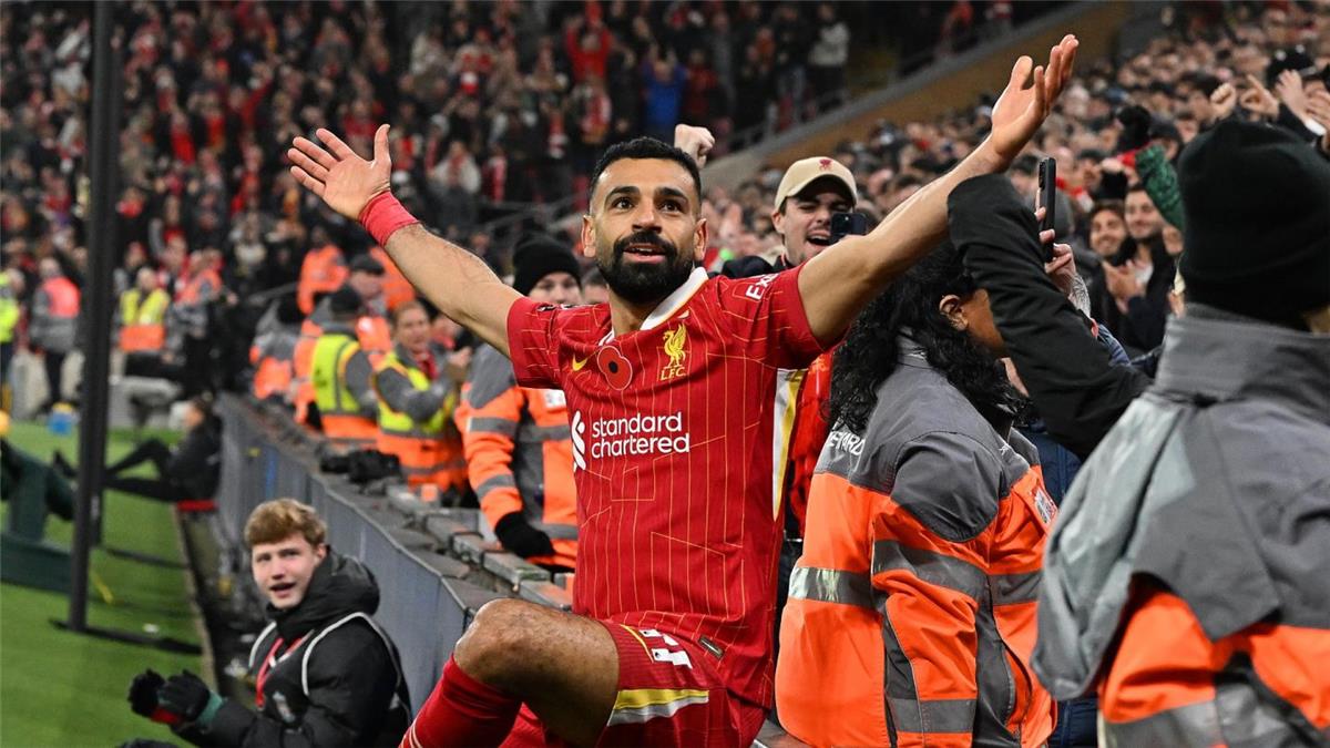 موقف محمد صلاح من المشاركة مع ليفربول أمام أستون فيلا في الدوري الإنجليزي