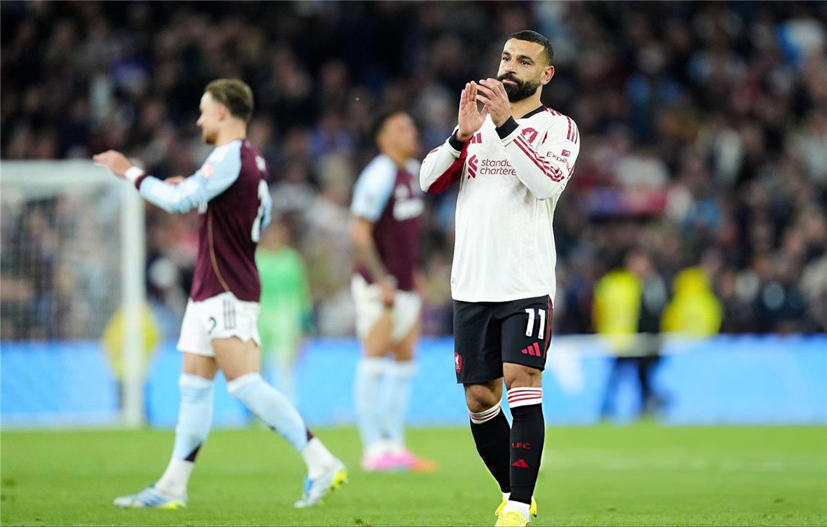 تقييم محمد صلاح في مباراة ليفربول وأستون فيلا بـ الدوري الإنجليزي