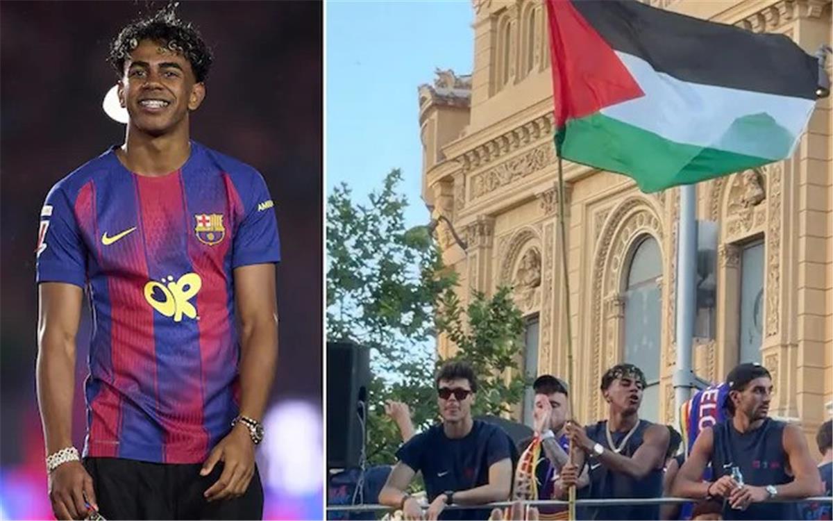 فيديو | لن ألمس الكرة.. أول تصريح لـ لامين يامال بعد واقعة رفعه علم فلسطين