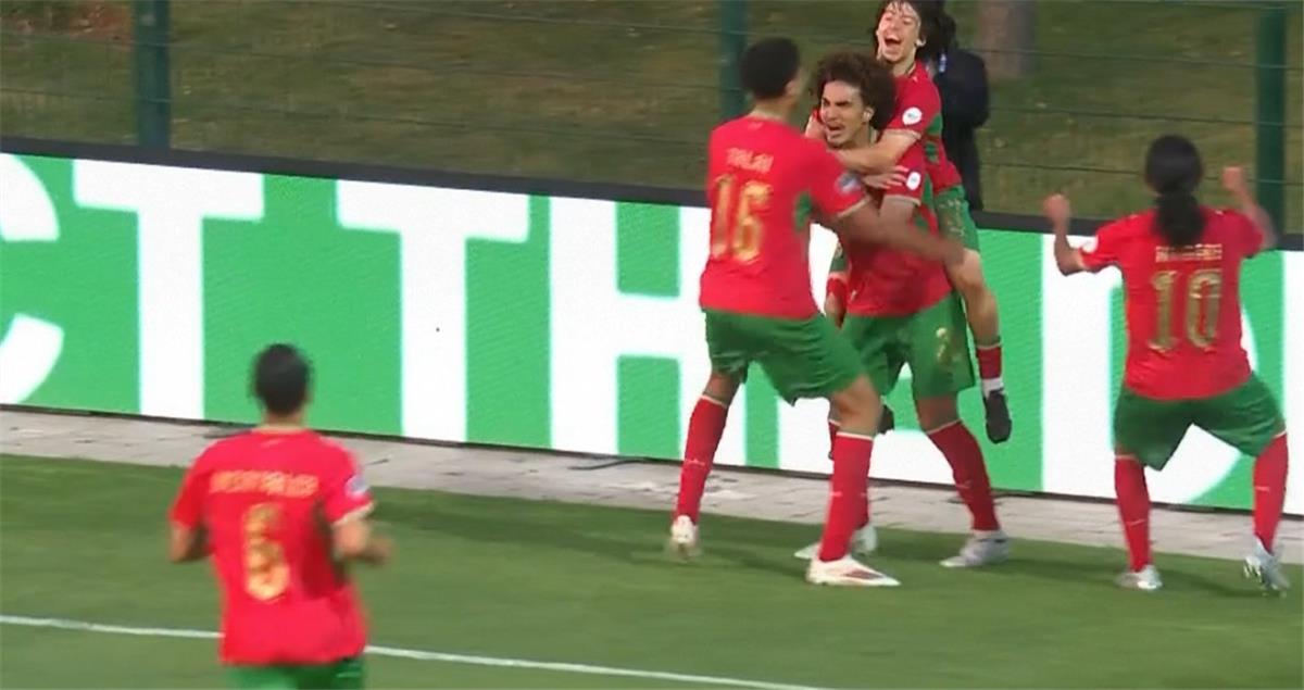 فيديو | محمد أمين يسجل هدف المغرب الأول أمام مصر 