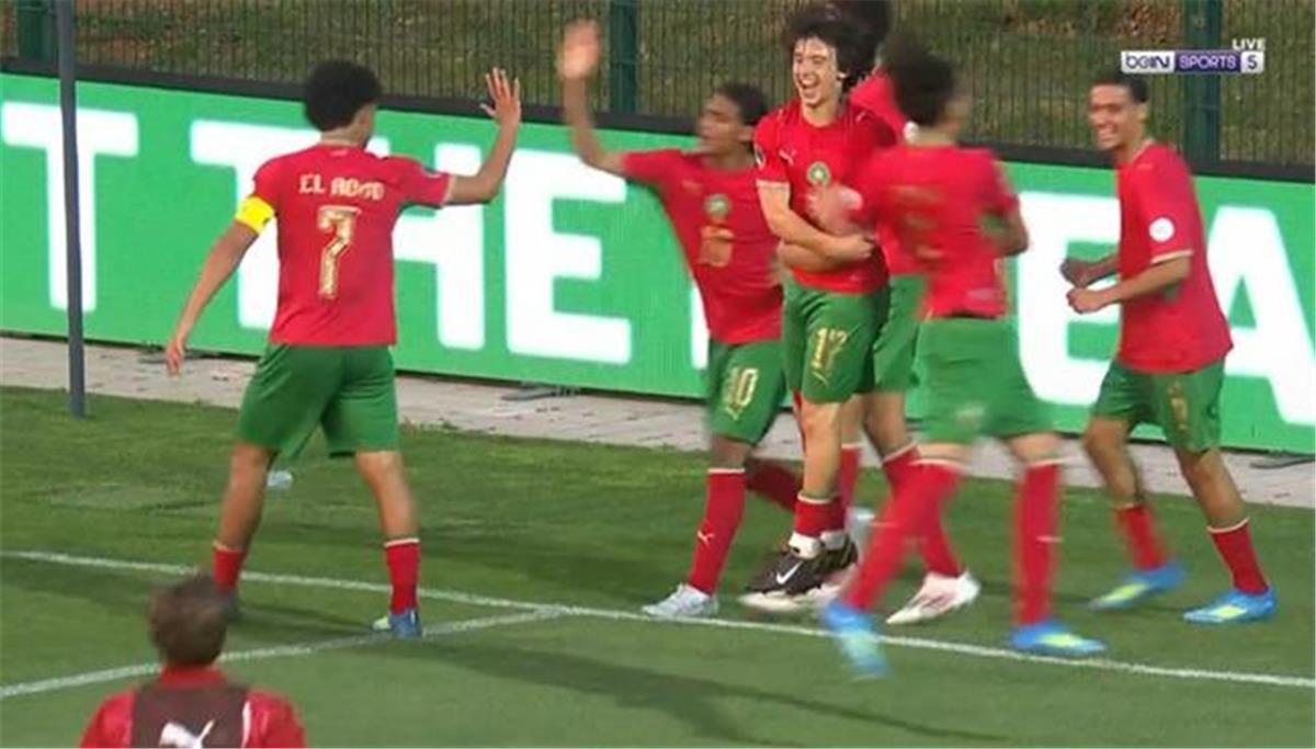 فيديو | المغرب يفوز على الكاميرون ويتأهل إلى نصف نهائي كأس أمم إفريقيا للناشئين
