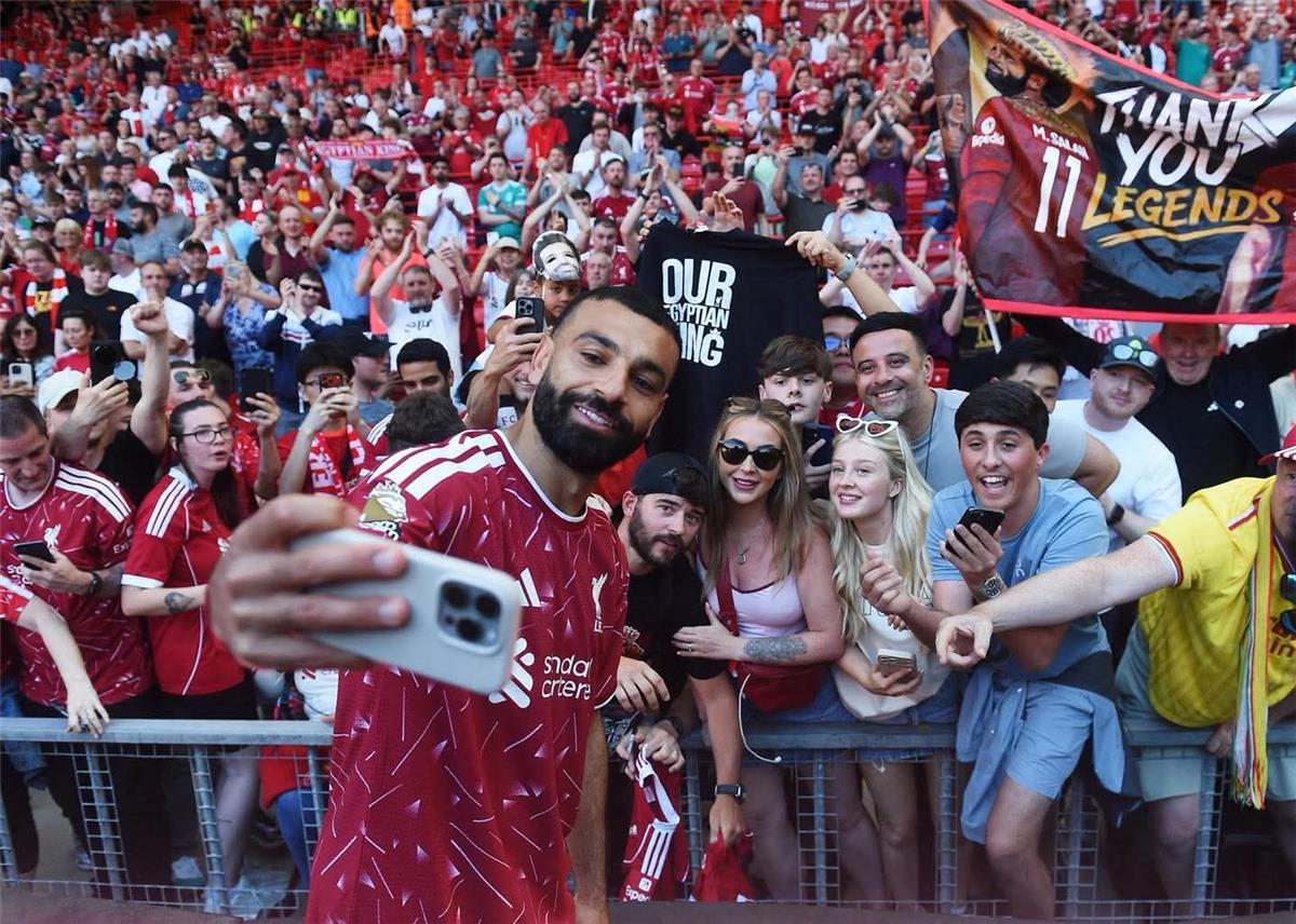 رابطة اللاعبين المحترفين في إنجلترا توجه رسالة لـ محمد صلاح بعد رحيله عن ليفربول