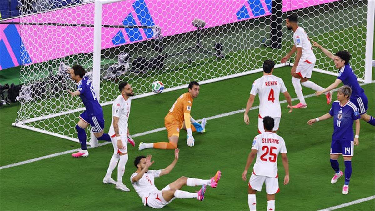 فيديو | كامادا يسجل هدف اليابان الأول أمام تونس في كأس العالم