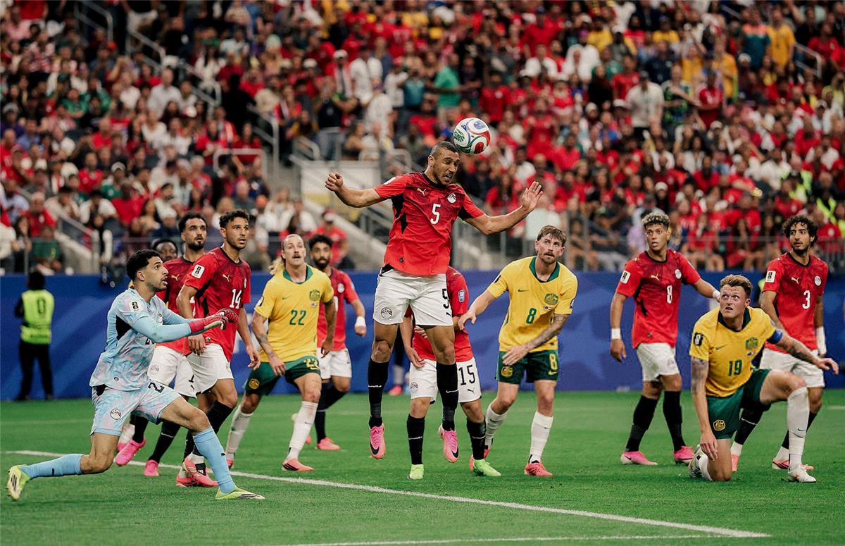 رجل مباراة مصر وأستراليا في كأس العالم 2026