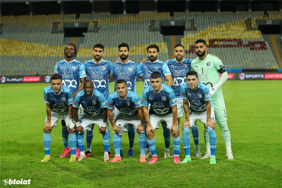 قائمة بيراميدز لمباراة غزل المحلة في الدوري المصري 