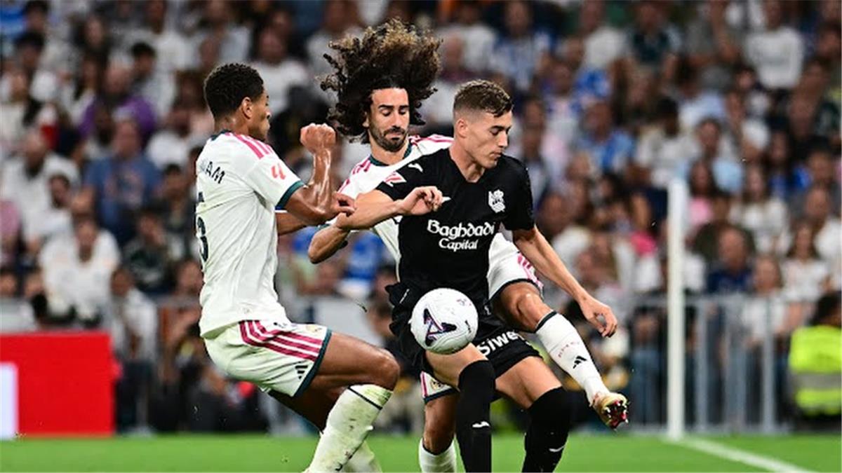 فينيسيوس يسجل هدف ريال مدريد الثالث أمام ريال سوسيداد 