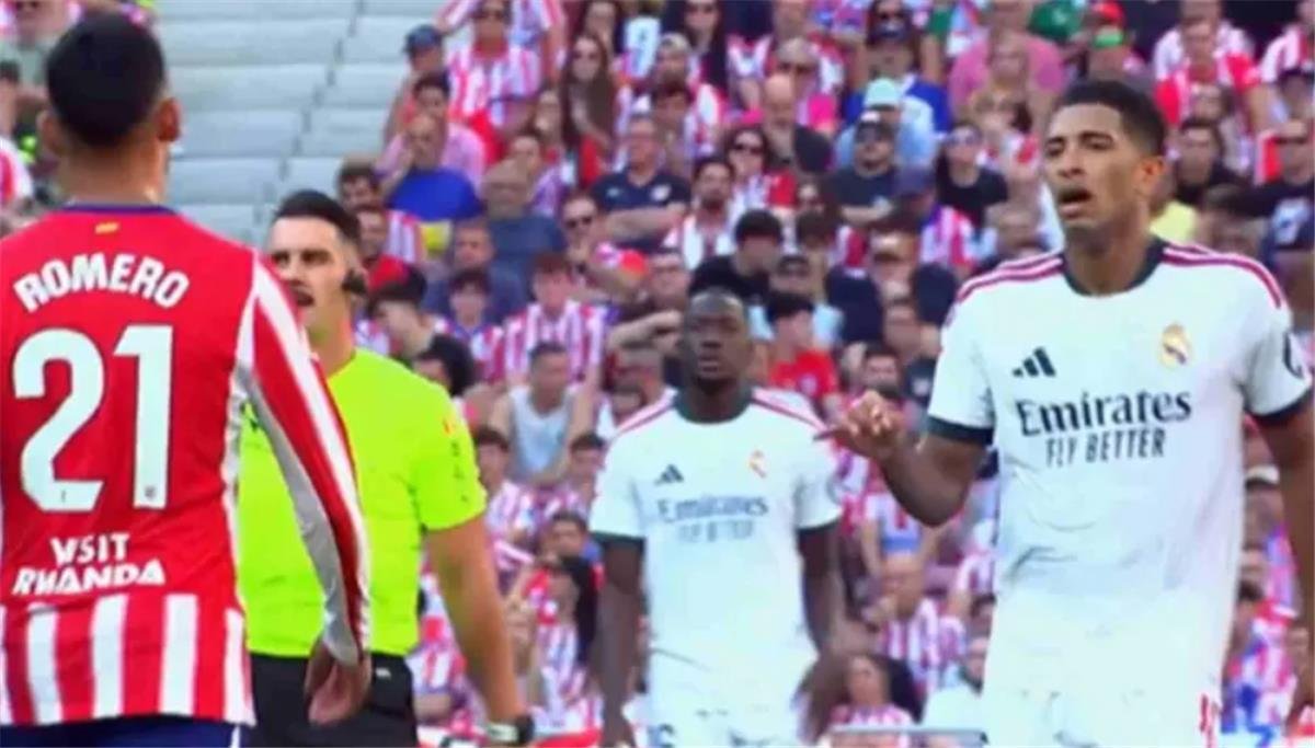 عبارات بذيئة وألفاظ نابية.. تفاصيل اشتباك بيلينجهام مع لاعبي أتلتيكو مدريد واستحضار ميسي