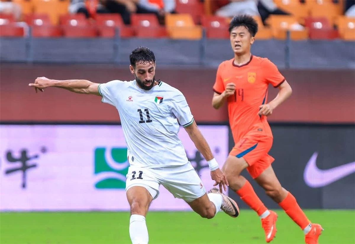 الدباغ يسجل ثنائية في فوز منتخب فلسطين على الصين بخماسية