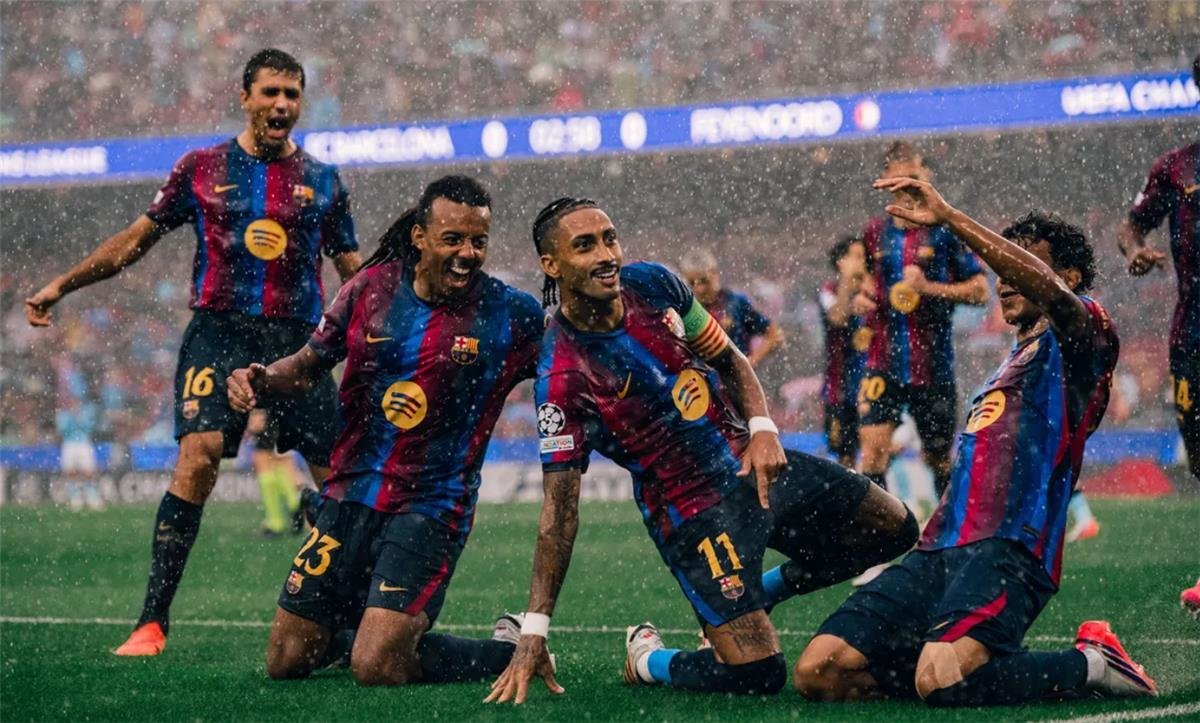 لاعب برشلونة الجديد يحقق شيئًا لأول مرة في مسيرته
