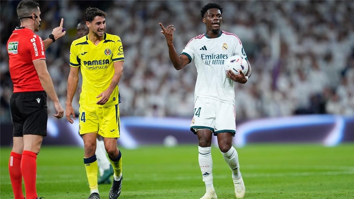 تشواميني يستنكر طرد فينيسيوس في مباراة ريال مدريد وفياريال