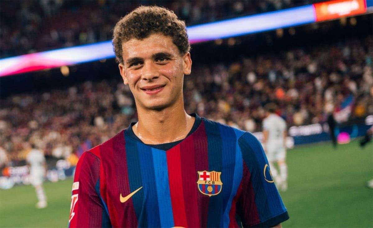 برشلونة يوجه رسالة إلى حمزة عبد الكريم بعد مشاركته أمام خيتافي