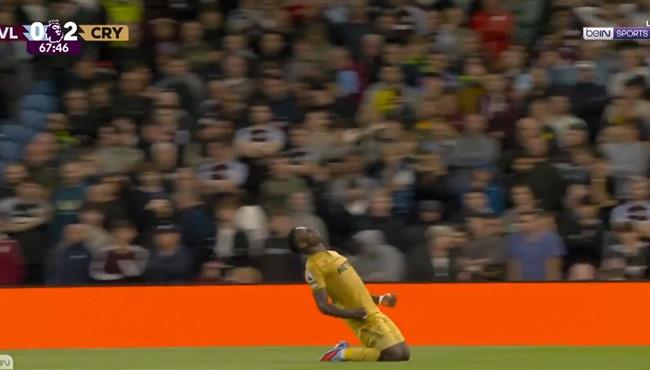 هدف كريستال بالاس الرائع في مرمي استون فيلا بالدوري الانجليزي