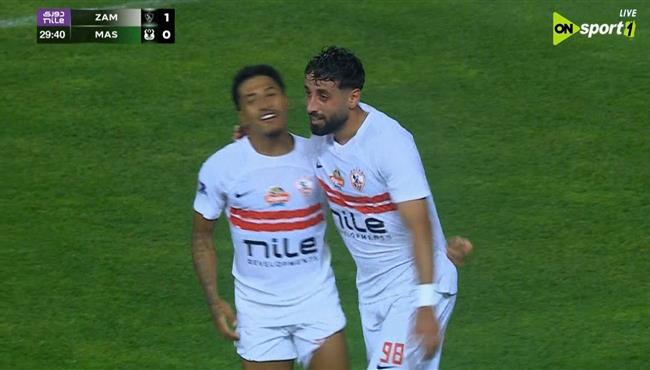 هدف عدي الدباغ في مرمي المصري