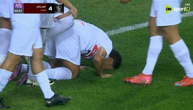 هدف عمر جابر الرائع في مرمي المصري اسيست خوان الفينا