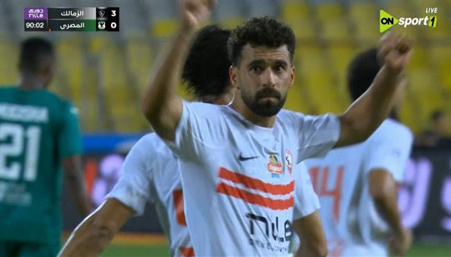 هدف عبد الله السعيد في مرمي المصري