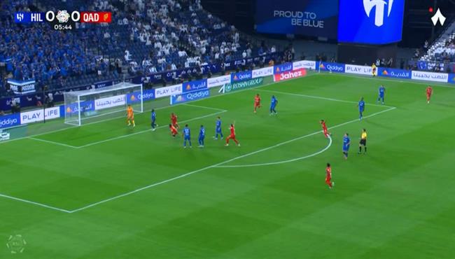 هدف القادسية الاول في مرمي الهلال بالدوري السعودي