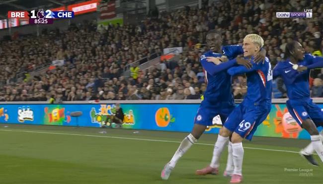 اهداف مباراة تشيلسي وبرينتفورد (22) الدوري الانجليزي