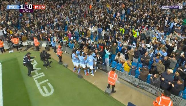 اهداف مباراة مانشستر سيتي ومانشستر يونايتد (30) الدوري الانجليزي