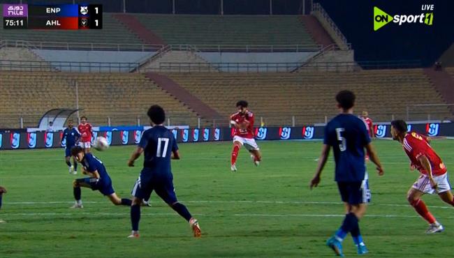 مروان عطية كاد ان يسجل هدف صاروخي امام انبي