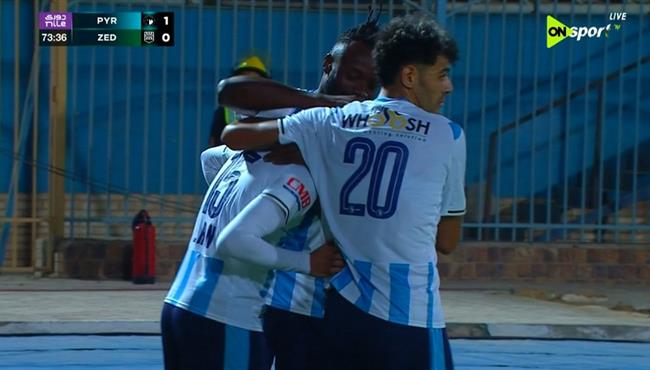 هدف فوز بيراميدز علي زد (10) الدوري المصري