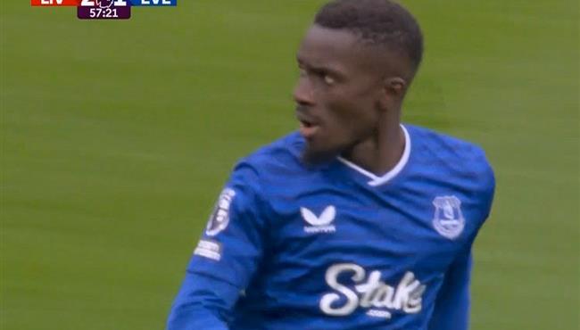 هدف ايفرتون الاول في مرمي ليفربول بالدوري الانجليزي