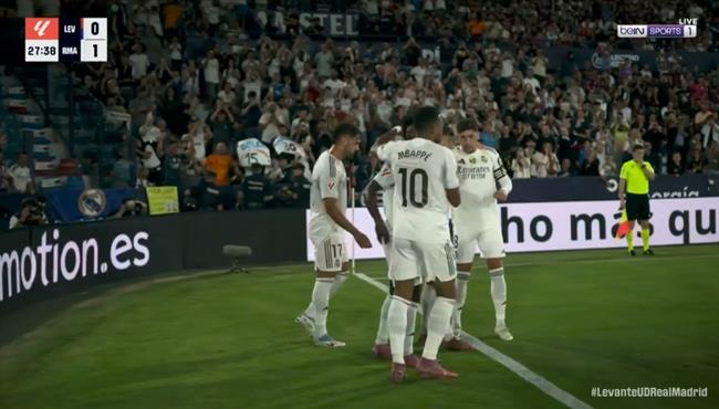 اهداف مباراة ريال مدريد وليفانتي (41) الدوري الاسباني