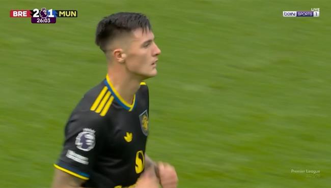 هدف بينجامين سيسكو في مرمي برينتفورد بالدوري الانجليزي