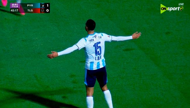 هدف محمد الشيبي الثاني في مرمي طلائع الجيش بالدوري المصري