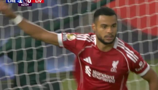 هدف تعادل ليفربول مع تشيلسي (11) جاكبو