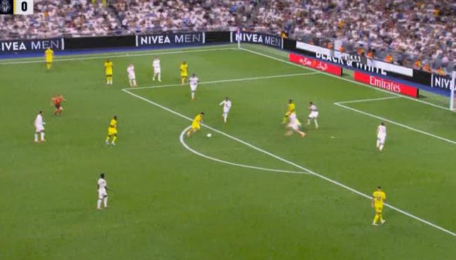 هدف فياريال الرائع في مرمي ريال مدريد بالدوري الاسباني