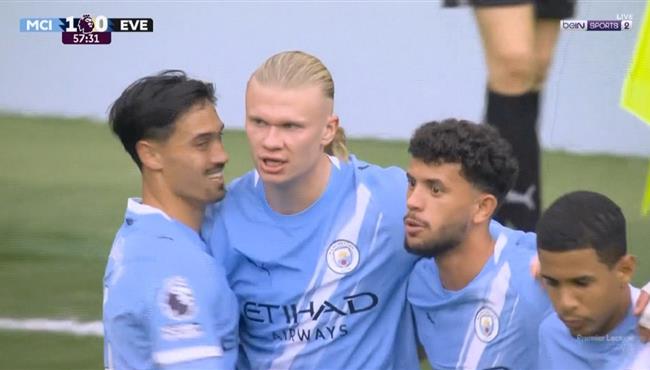 اهداف مباراة مانشستر سيتي وايفرتون (20) الدوري الانجليزي