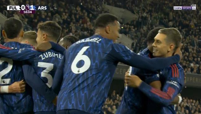هدف فوز ارسنال علي فولهام (10) الدوري الانجليزي