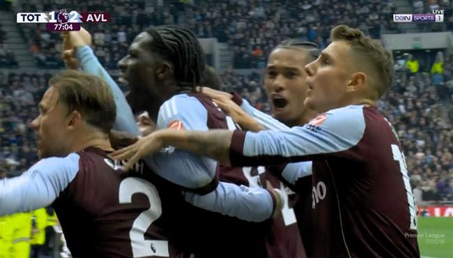 اهداف مباراة استون فيلا وتوتنهام (21) الدوري الانجليزي