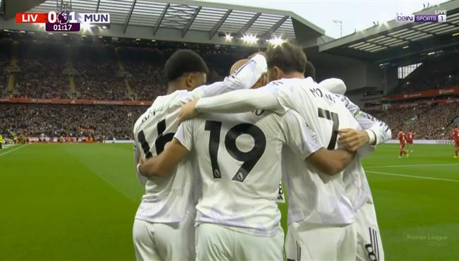 اهداف مباراة ليفربول ومانشستر يونايتد (12) الدوري الانجليزي