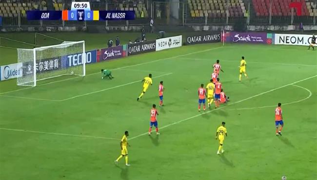 هدف النصر الاول في مرمي جوا بدوري ابطال اسيا