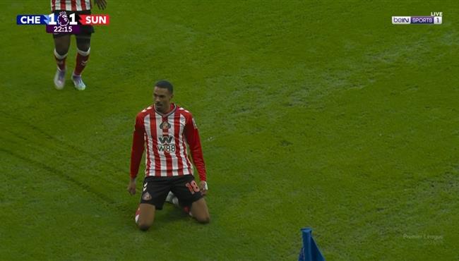 هدف تعادل سندلاند مع تشيلسي (11) الدوري الانجليزي