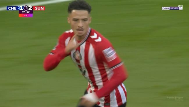 هدف شمس الدين طالبي القاتل في مرمي تشيلسي بالدوري الانجليزي