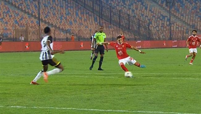 احمد نبيل كوكا كاد ان يسجل هدف رائع لـ الاهلي امام ايجل نوار