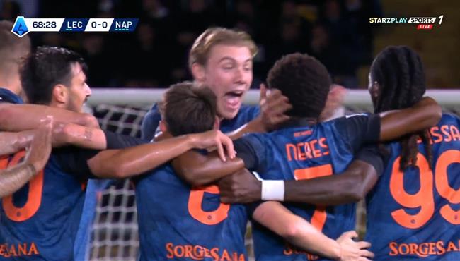 هدف فوز نابولي علي ليتشي (10) الدوري الايطالي