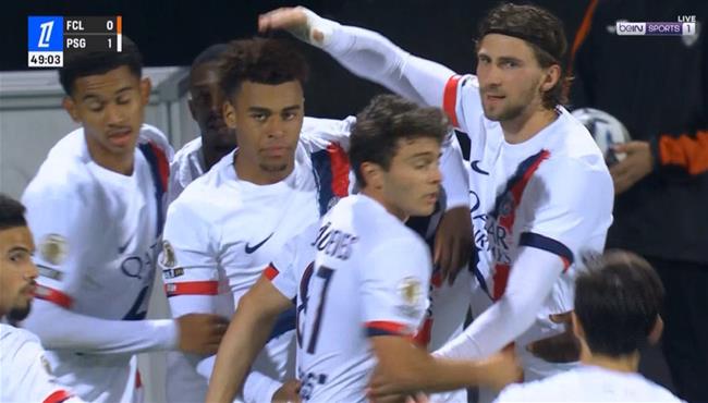 اهداف مباراة باريس سان جيرمان ولوريان في الدوري الفرنسي