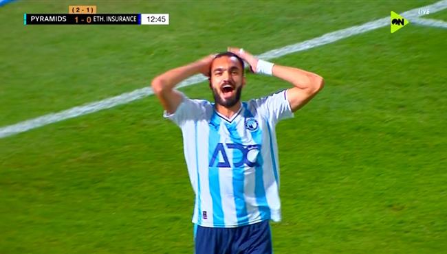 هدف مصطفي زيكو الملغي في مرمي التأمين الاثيوبي بدوري ابطال افريقيا