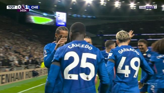اهداف مباراة  تشيلسي وتوتنهام في الدوري الانجليزي