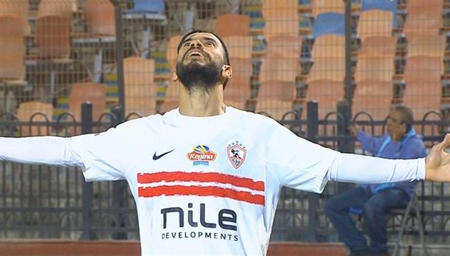 هدف ناصر ماهر الثاني في مرمي طلائع الجيش بالدوري المصري