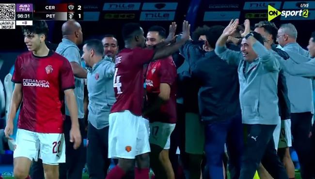 اهداف مباراة بتروجيت وسيراميكا كليوباترا في الدوري المصري