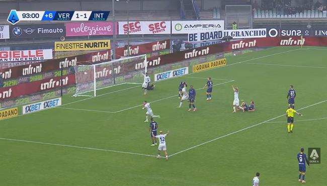 اهداف مباراة انتر ميلان وفيرونا (21) الدوري الايطالي