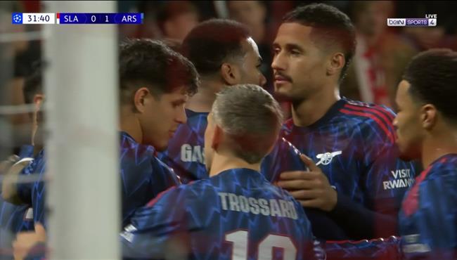 اهداف مباراة ارسنال وسلافيا براج في دوري ابطال اوروبا
